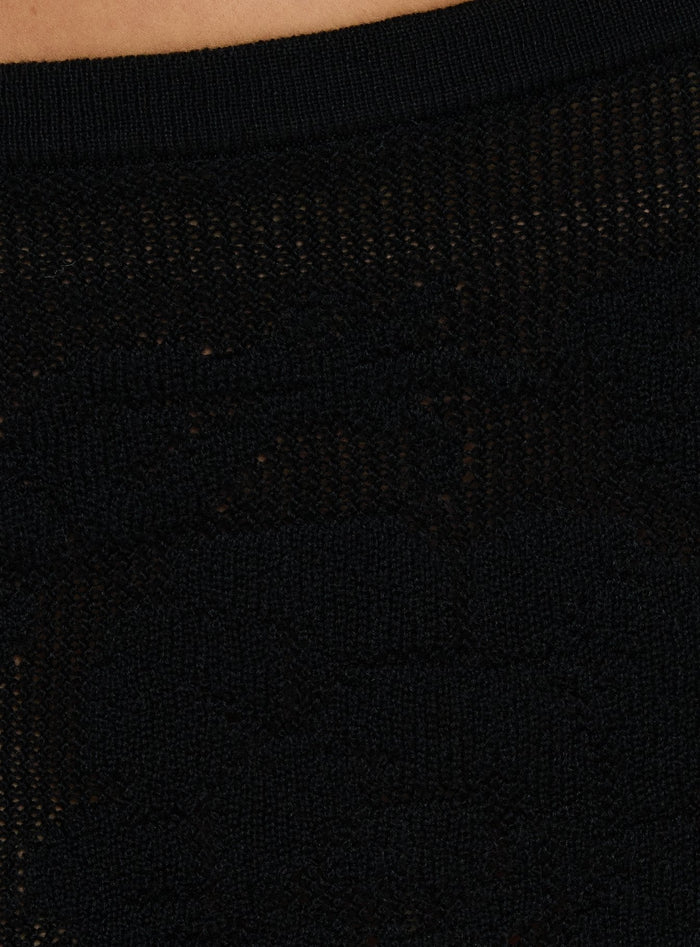 Discover the Roziana Crochet Mini Skirt Black in womens-skirts with mini length product Princess Polly