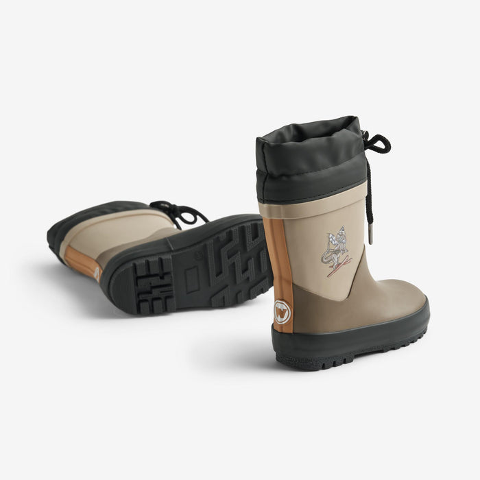 Wheat Footwear Rubber Boot Thermo Solid Rubber Boot 1139 dry wood dino