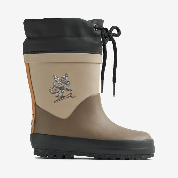 Wheat Footwear Rubber Boot Thermo Solid Rubber Boot 1139 dry wood dino