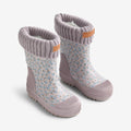 Wheat Footwear Rubber Boot Thermo Wader Rubber Boot 9735 lilac blue flowers
