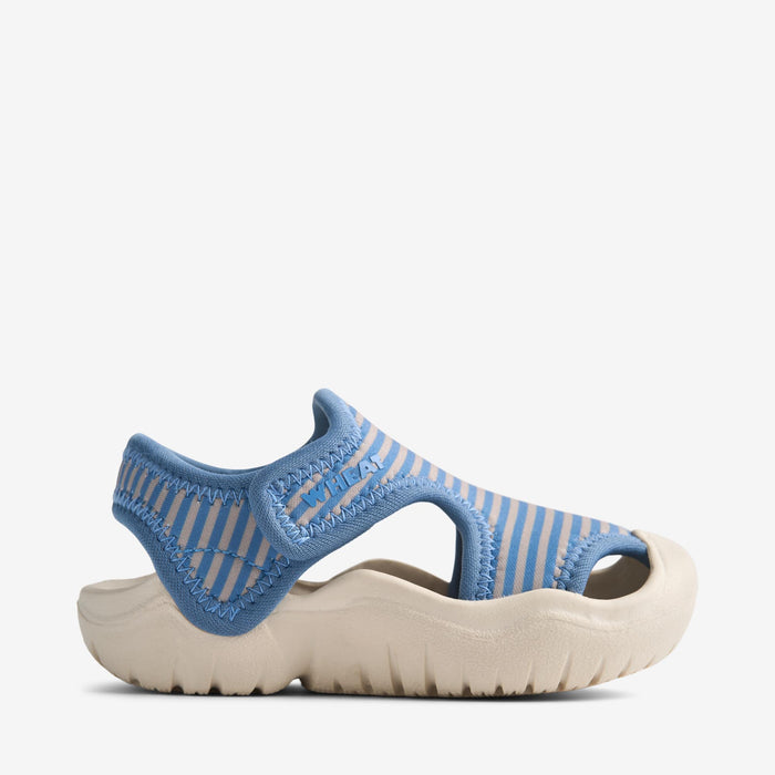 Wheat Footwear Sandal Bani Sandal 9580 blue swim stripe