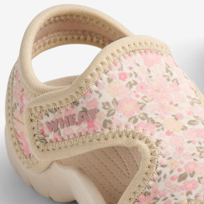 Wheat Footwear Sandal Bani Sandal 9427 ivory flower meadow