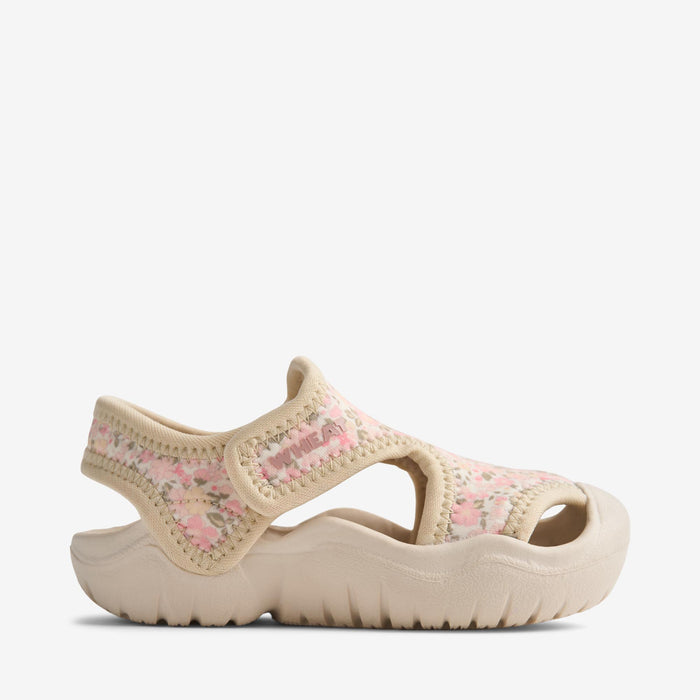 Wheat Footwear Sandal Bani Sandal 9427 ivory flower meadow