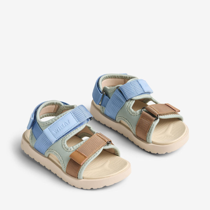 Wheat Footwear Sandal Mandy Sandal 3217 green pool