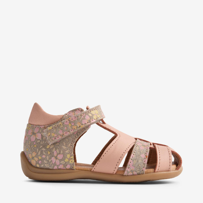 Wheat Footwear Sandal Robbie Sandal 9422 coral flowers