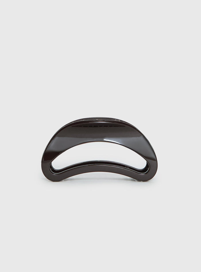 Say My Name Hair Clip Chocolate