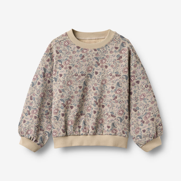 Wheat Main Set Sweatshirt & Trousers Lia Set 9904 soft sand flowers