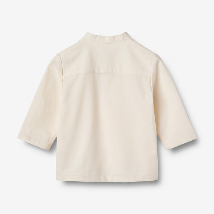 Wheat Main Shirt L/S Jonas Shirts and Blouses 3129 eggshell