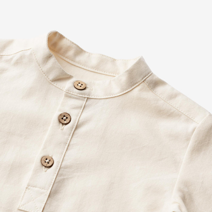 Wheat Main Shirt L/S Jonas Shirts and Blouses 3129 eggshell