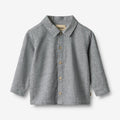 Wheat Main Shirt L/S Oscar Shirt 9766 dark blue chambray