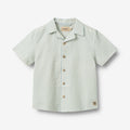 Wheat Main Shirt S/S Anker Shirt 9664 summer sky stripe