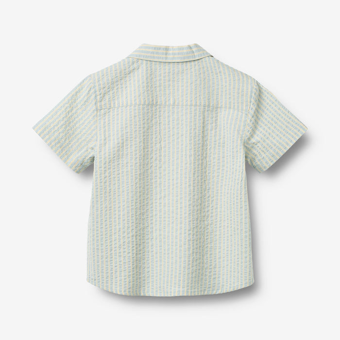 Wheat Main Shirt S/S Anker Shirt 9664 summer sky stripe