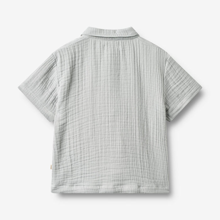 Wheat Main Shirt S/S Svend Shirt 4030 light blue
