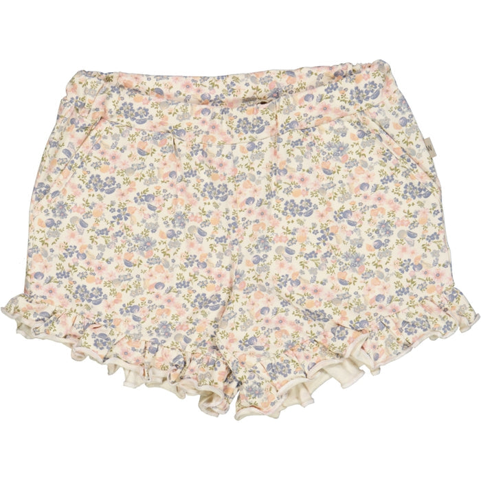 Wheat Main Shorts Viana Shorts 9054 flowers and seashells