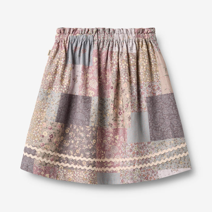 Wheat Main Skirt Nya Skirt 9618 patchwork flowers