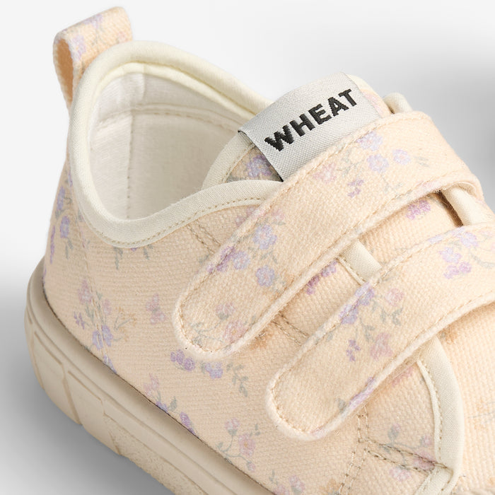 Wheat Footwear Sneaker Bobbie Sneaker 9632 barely apricot flowers