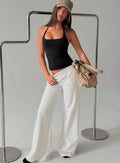 Summits Flared Track Pants Grey Marle