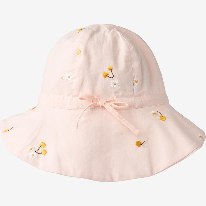 Wheat Main Sun Hat Chloé Accessory 9435 powder yellow cherries