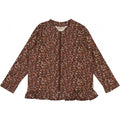Wheat Main Sweat Cardigan Alicia Jacket 2753 maroon flowers