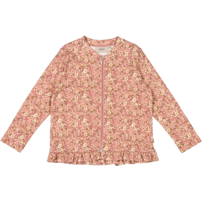 Wheat Main Sweat Cardigan Alicia Jacket 2475 rose flowers
