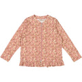 Wheat Main Sweat Cardigan Alicia Jacket 2475 rose flowers