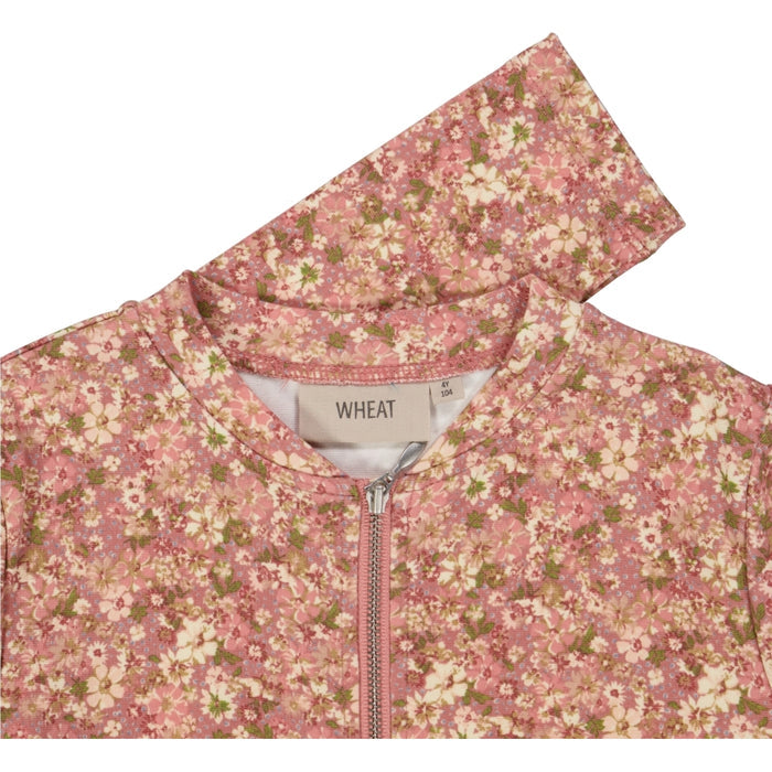 Wheat Main Sweat Cardigan Alicia Jacket 2475 rose flowers