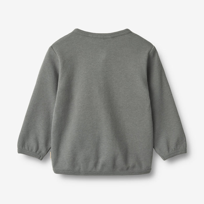 Wheat Main Sweat Cardigan Toto Sweatshirt 1201 stormy blue