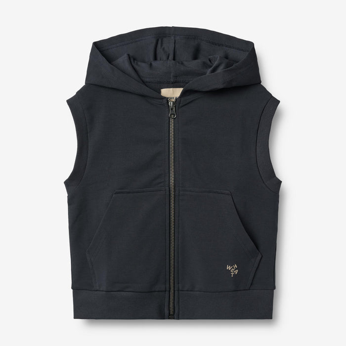 Wheat Main Sweat Gilet W-Carl Sweatshirt 1432 navy