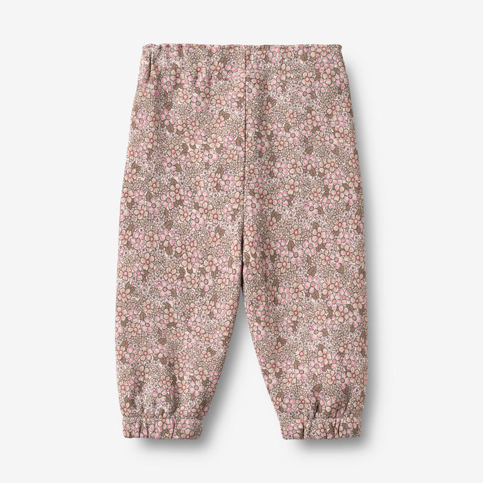 Wheat Main Sweatpants Cosmo Trousers 9899 rose brown flowers