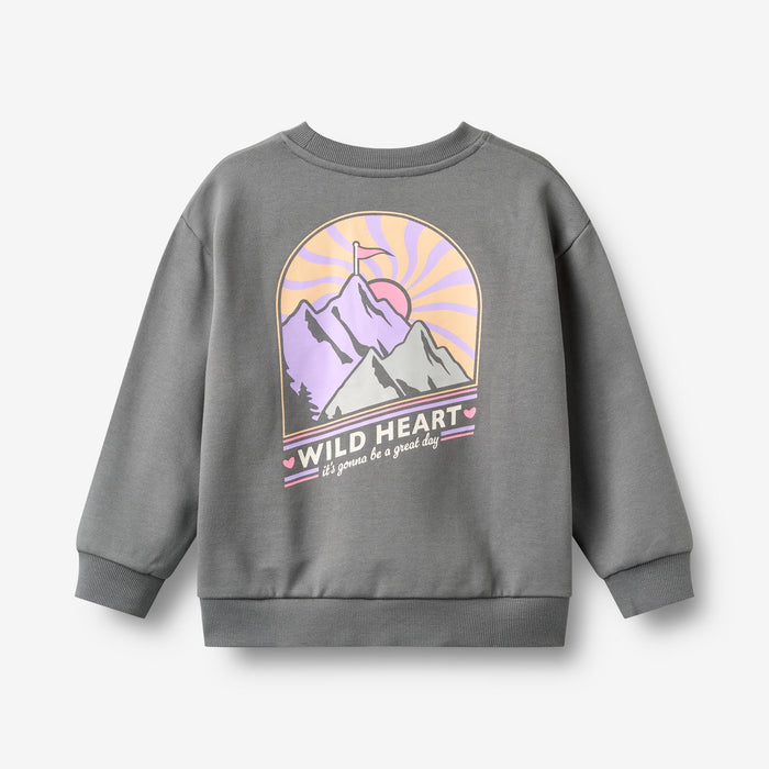 Wheat Main Sweatshirt L/S Ellis Sweatshirt 9624 flint