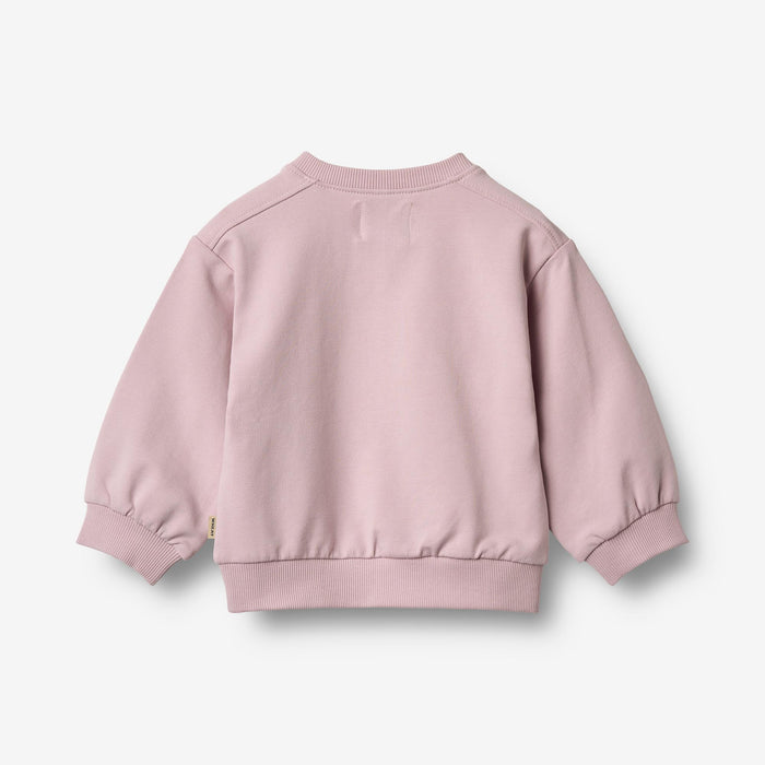 Wheat Main Sweatshirt L/S Embroidery Eliza Sweatshirt 9428 lavender mist