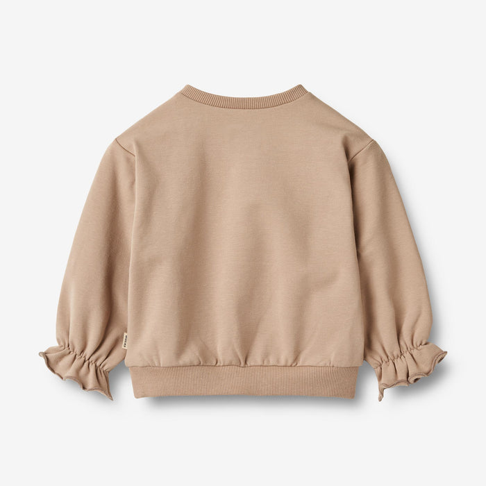 Wheat Main Sweatshirt L/S Embroidery Nelly Sweatshirt 1190 rose shadow