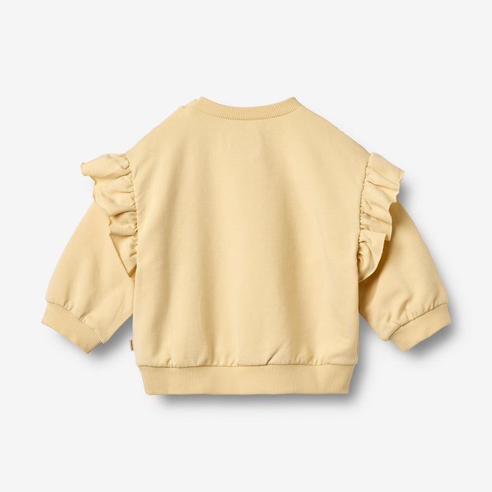 Wheat Main Sweatshirt L/S Lulle Sweatshirt 9421 chamomille