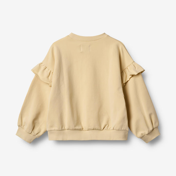 Wheat Main Sweatshirt L/S Lulle Sweatshirt 9421 chamomille