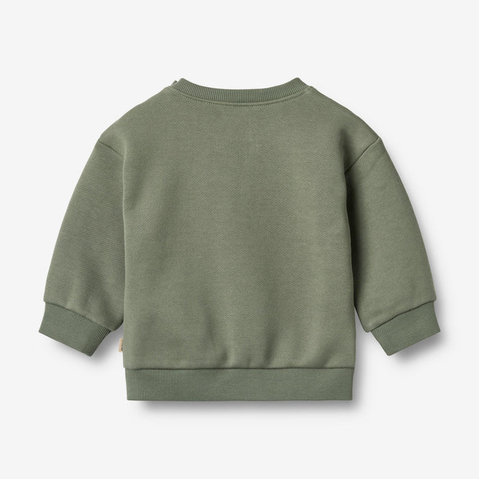 Wheat Main Sweatshirt L/S Willi Sweatshirt 4119 dusty green