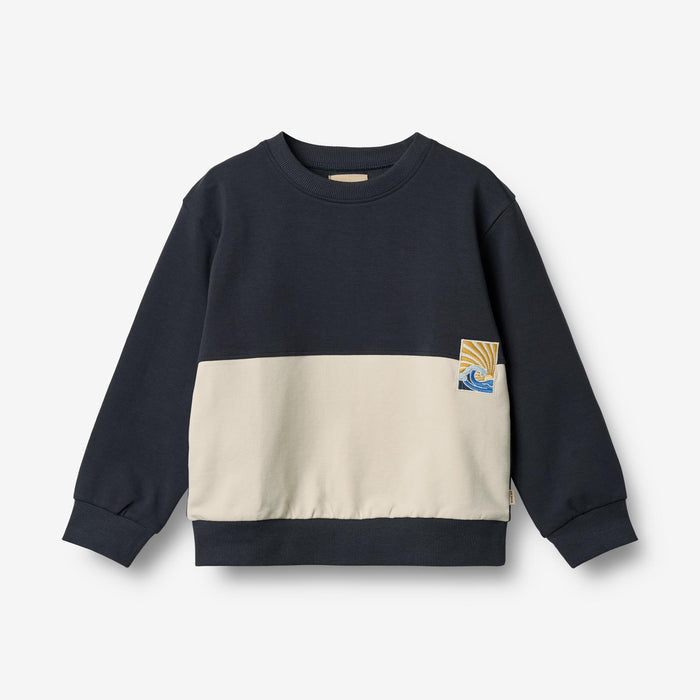 Wheat Main Sweatshirt Steff Sweatshirt 1432 navy