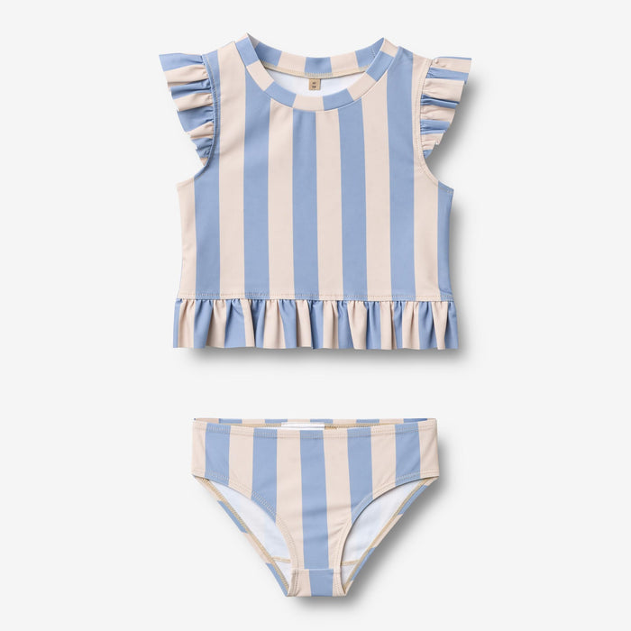 Wheat Main Swim Set 2-piece Alma Set 9732 bold blue stripe