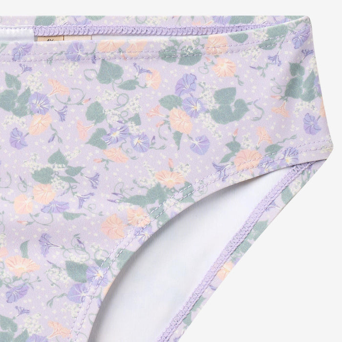 Wheat Main Swim Set 2-piece Alma Set 9605 purple light petunias