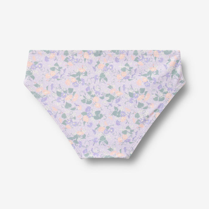 Wheat Main Swim Set 2-piece Alma Set 9605 purple light petunias