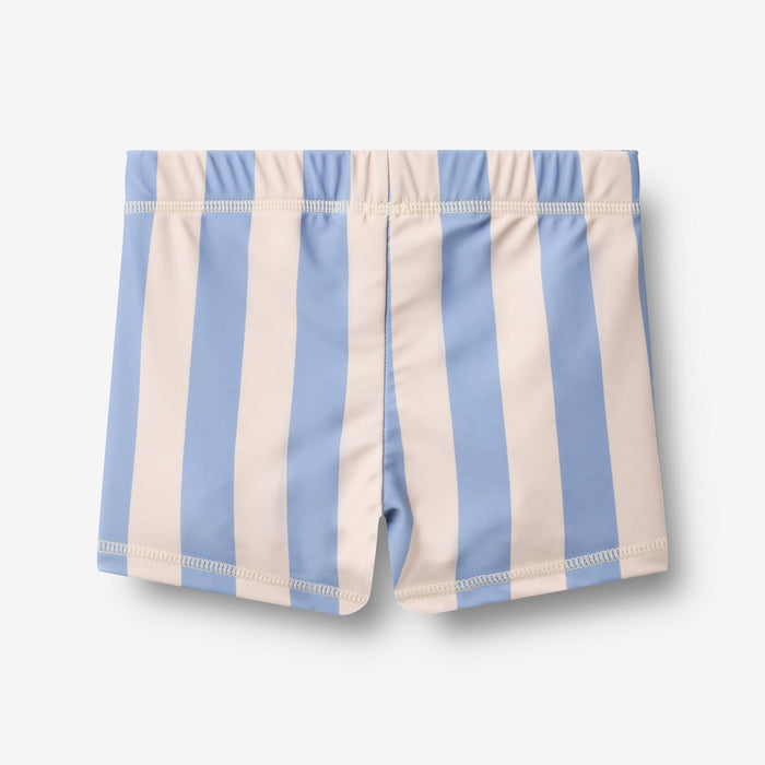 Wheat Main Swim Shorts Niki Shorts 9732 bold blue stripe