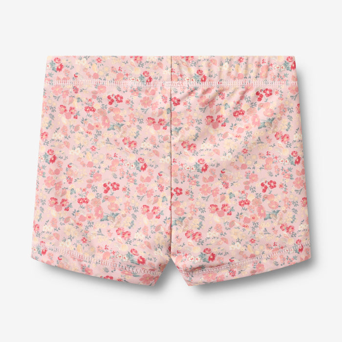 Wheat Main Swim Shorts Niki Shorts 2526 powder flowers and seashells