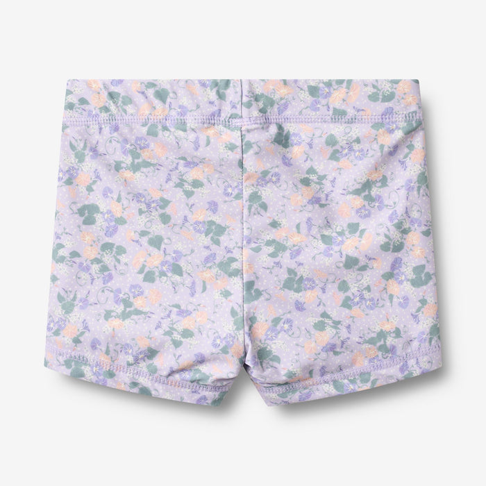 Wheat Main Swim Shorts Niki Shorts 9605 purple light petunias