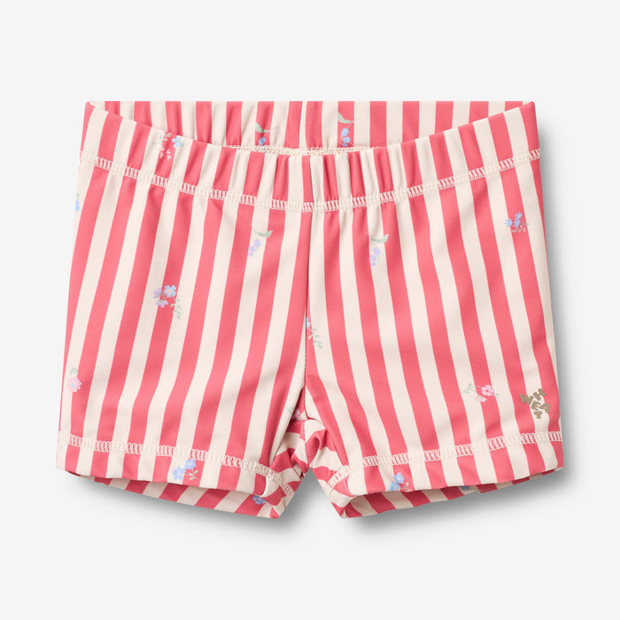 Wheat Main Swim Shorts Niki Shorts 9657 red stripe flowers