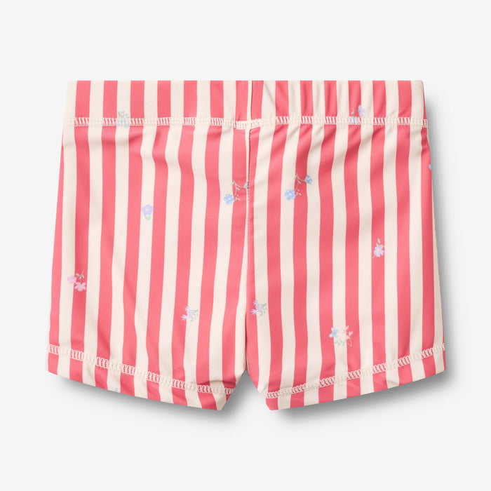 Wheat Main Swim Shorts Niki Shorts 9657 red stripe flowers