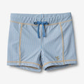 Wheat Main Swim Shorts Ulrik Swimwear 9580 blue swim stripe