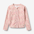 Wheat Main Swim T-shirt L/S Zip Ada T-Shirt 2526 powder flowers and seashells