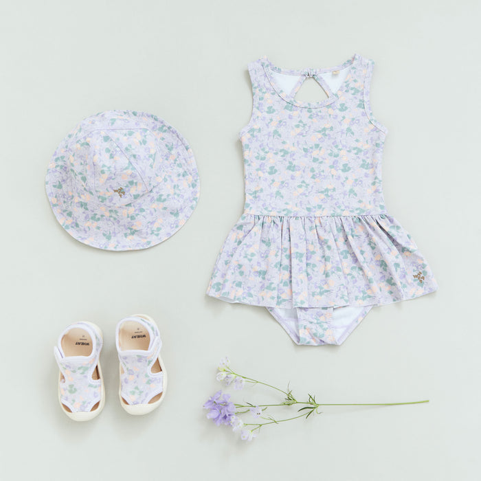 Wheat Main Swimsuit Erna Swimwear 9605 purple light petunias