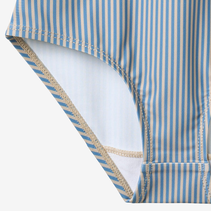 Wheat Main Swimsuit Selma Swimwear 9580 blue swim stripe