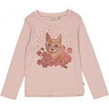 Wheat Main T-Shirt Cat Watercolor Jersey Tops and T-Shirts 2487 rose powder