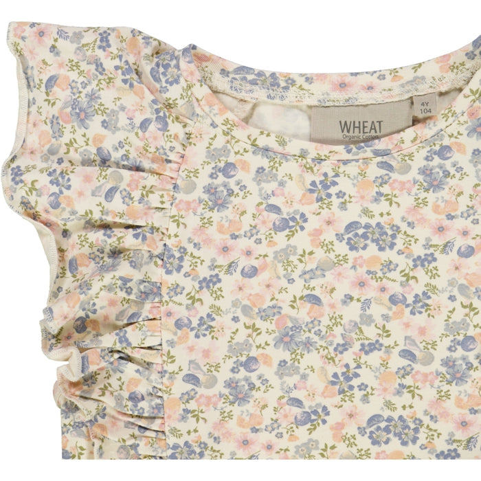 Wheat Main T-Shirt Dahlia Jersey Tops and T-Shirts 9054 flowers and seashells